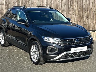 Black Used 2025 VW T-Roc Match SUV | £24,799 (Fair price)