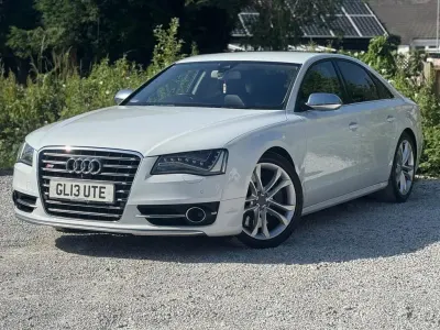 Used Audi S8 Advanced 2013 White Sedan