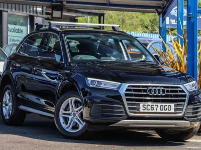 Used Audi Q5 Advanced 190 HP (139 kW) 2018 Black SUV