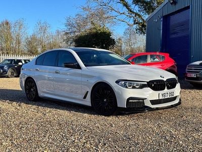 Used BMW 540 M Sport 460 HP (338 kW) 2017 White Sedan