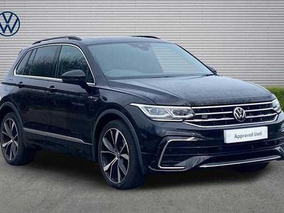Used VW Tiguan R-line 150 HP (110 kW) 2022 Black SUV