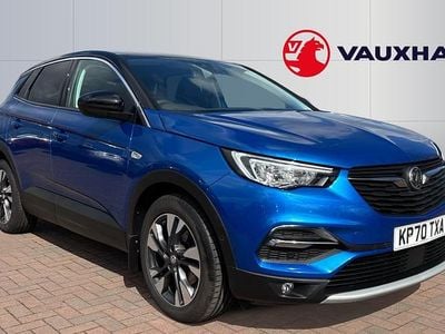 Used Vauxhall Grandland X 130 HP (95 kW) 2020 Blue SUV
