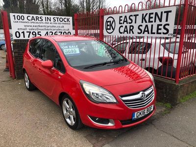 Used Vauxhall Meriva 2016 Red MPV