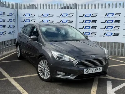 Used Ford Focus Titanium X 125 HP (91 kW) 2017 Grey Hatchback