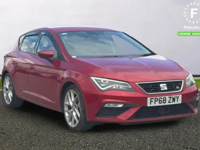 Used Seat Leon FR 150 HP (110 kW) 2018 Red Hatchback