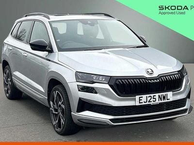 Used Skoda Karoq SportLine 147 HP (108 kW) 2025 Silver SUV