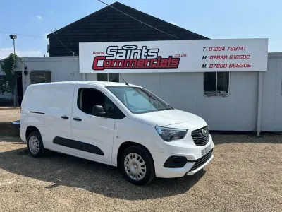 Used Vauxhall Combo Sportive 100 HP (73 kW) 2020 White MPV