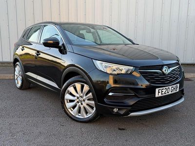 Used Vauxhall Grandland X Elite 130 HP (95 kW) 2020 Black SUV