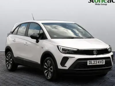 Used Vauxhall Crossland Design Edition 110 HP (80 kW) 2023 White SUV