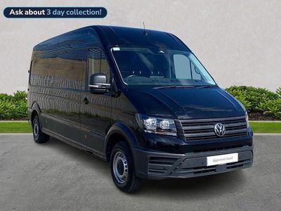 Used VW Crafter 140 HP (102 kW) 2025 Black Van