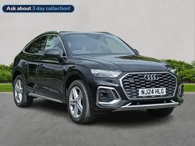 Used Audi Q5 S-Line 204 HP (150 kW) 2024 Black SUV