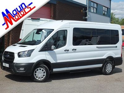 White Used 2023 Ford Transit Trend | £31,995 (Expensive)