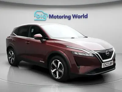 Used Nissan Qashqai N-Connecta 190 HP (139 kW) 2023 Red SUV