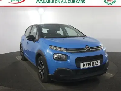 Used Citroën C3 Feel 82 HP (60 kW) 2019 Blue Hatchback