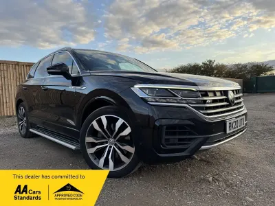 Used VW Touareg R-line 340 HP (250 kW) 2020 Black SUV