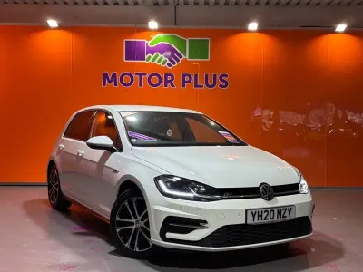 Used VW Golf VII R-line Edition 150 HP (110 kW) 2020 White Hatchback