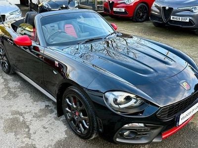 Used Abarth 124 Spider 170 HP (125 kW) 2018 Black Cabriolet