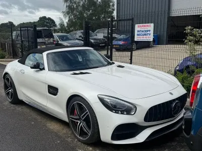 Used Mercedes AMG GT AMG 2018 White Cabriolet