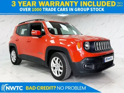 Used Jeep Renegade Longitude 140 HP (102 kW) 2016 Orange SUV