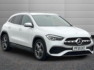 Digital white Used 2021 Mercedes 200 AMG line Hatchback | £21,195 (Good price)