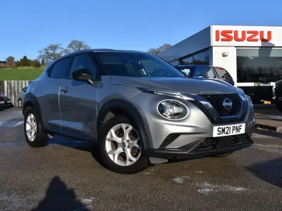 Used Nissan Juke N-Connecta 114 HP (83 kW) 2021 Silver SUV