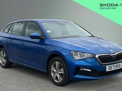 Used Skoda Scala SE 150 HP (110 kW) 2022 Blue Hatchback