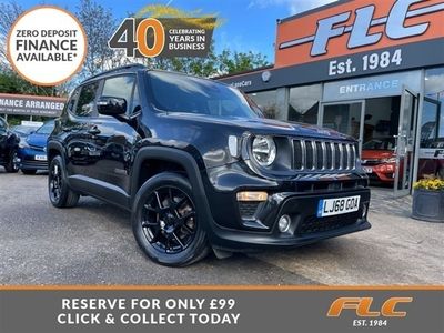used Jeep Renegade (2018/68)Longitude 1.3 150hp 4x2 DDCT auto (08/2018 on) 5d