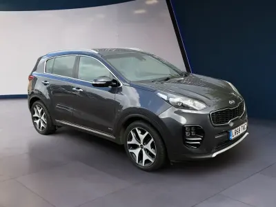 Używany Kia Sportage GT-Line 2018 Srebrny SUV