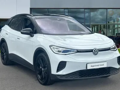 Used VW ID.4 Black Edition 210 kW (286 HP) 2026 Twotone metallic  glacier white with black roof SUV