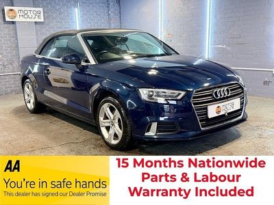 Used Audi A3 Cabriolet Sport 2016 Blue Cabriolet