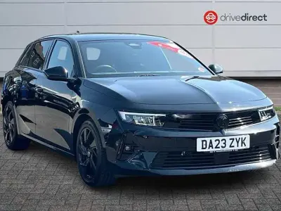 Used Vauxhall Astra S 130 HP (95 kW) 2023 Black Hatchback