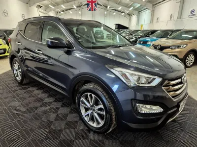 Used Hyundai Santa Fe Premium 197 HP (144 kW) 2013 Blue SUV