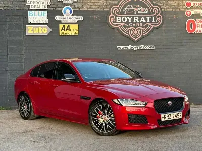 Used Jaguar XE 2018 Red Sedan