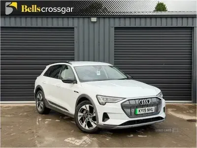 Used Audi e-tron Advanced 300 kW (408 HP) 2019 White SUV