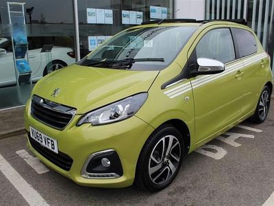 Used Peugeot 108 Collection 72 HP (52 kW) 2019 Green Hatchback