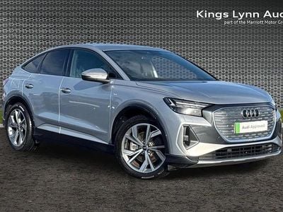 Used Audi Q4 Sportback e-tron Comfort 150 kW (204 HP) 2021 Silver SUV
