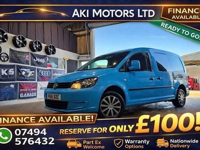 Used VW Caddy Maxi 102 HP (75 kW) 2011 Blue MPV