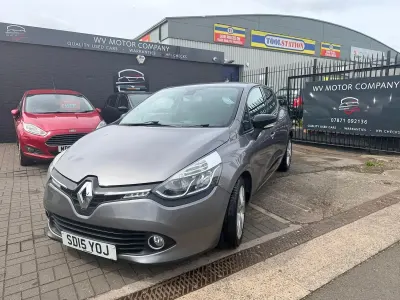 Used Renault Clio Dynamique 90 HP (66 kW) 2015 Grey Hatchback