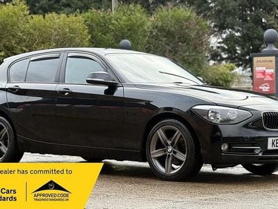 Black Used 2014 BMW 116 Sport Line Hatchback | £5,290 (Fair price)