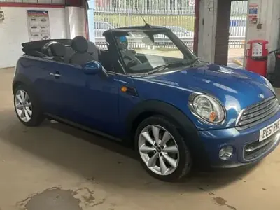 Used Mini Cooper Cabriolet 122 HP (89 kW) 2011 Blue Cabriolet