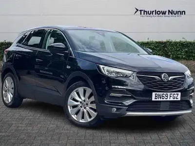 Used Vauxhall Grandland X Elite 131 HP (96 kW) 2020 Black SUV