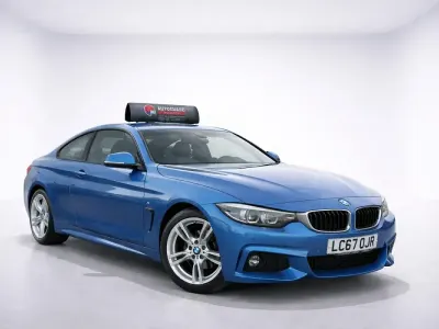 Used BMW 420 M Sport 184 HP (135 kW) 2017 Blue Coupe