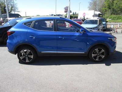 Usado MG ZS Exclusive 105 HP (77 kW) 2020 Azul SUV