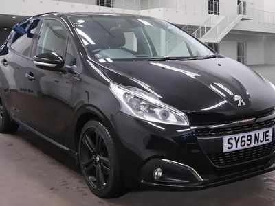 Black Used 2019 Peugeot 208 GT-line Hatchback | £11,799 (Fair price)