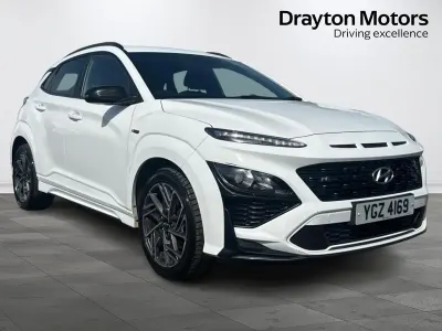 Used Hyundai Kona N Line 120 HP (88 kW) 2023 White SUV