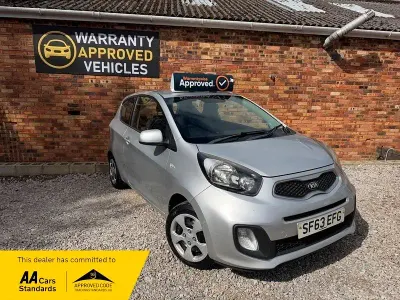 Second-hand Kia Picanto 68 CP (50 kW) 2013 Argintiu Hatchback