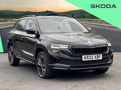 Used Skoda Karoq SportLine 150 HP (110 kW) 2022 Black SUV
