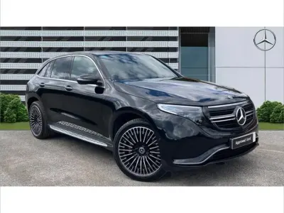 Used Mercedes EQC400 AMG Line Premium 300 kW (408 HP) 2023 Black SUV