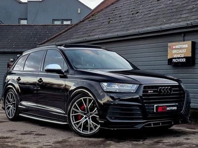 Black Used 2018 Audi SQ7 Design SUV | £35,989 (A bit pricey)