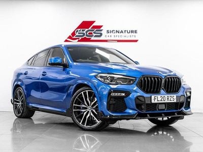 Blue Used 2020 BMW X6 M Sport SUV | £39,995 (Fair price)